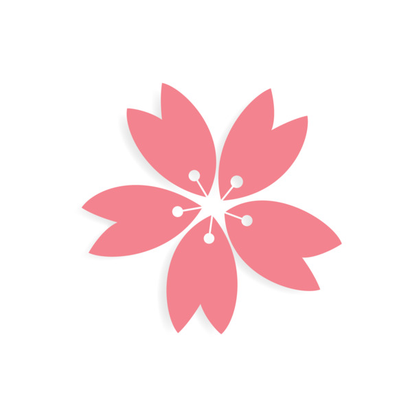 樱花PNG透明图，高清装饰元素，植物图片设计素材下载