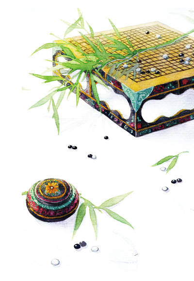 围棋PNG透明图，高清植物装饰元素，设计素材免费下载