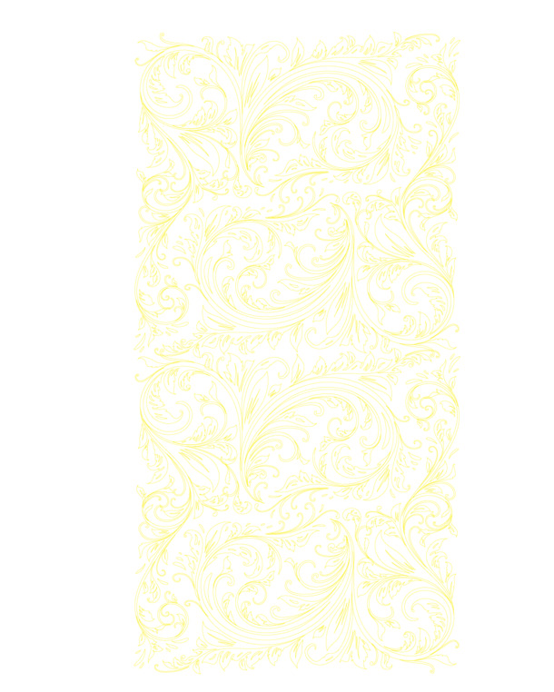 金色简约花纹授权书底纹矢量素材，高清PNG透明图片，EPS格式，下载即用
