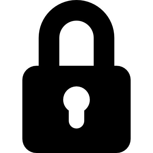 大锁PNG图标，高清透明免抠元素，一键下载设计素材