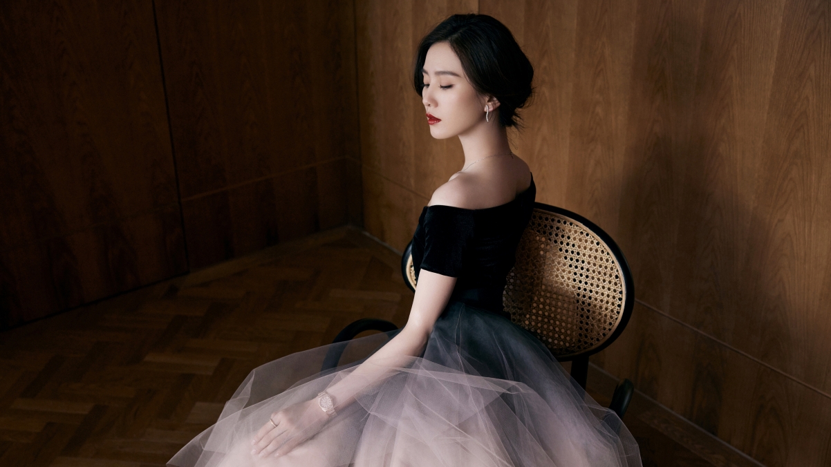 刘诗诗高清侧颜壁纸，绝美气质，4K超清3840x2160，一键下载