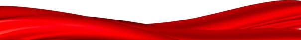 红色节日彩带PNG透明图，高清丝带设计素材，漂浮元素创意下载