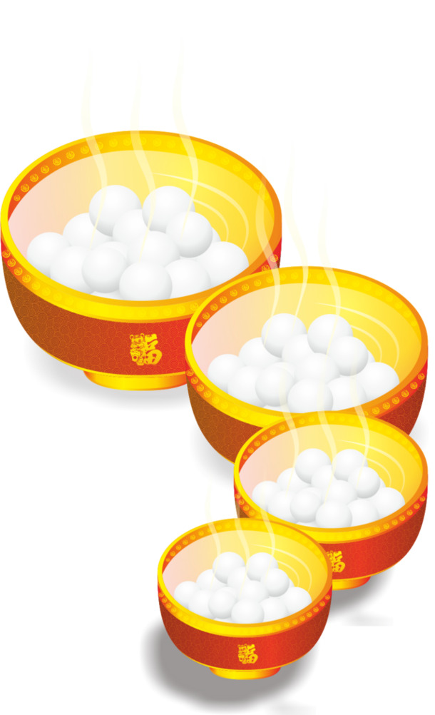 元宵欢乐购，精选汤圆促销PNG透明图，节日元素下载，庆元旦春节元宵