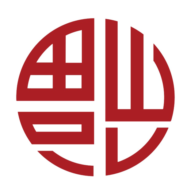 红色圆福PNG透明图，元旦春节元宵节日素材下载