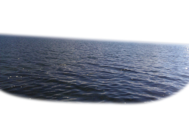 波光粼粼湖面高清PNG透明背景，波浪漂游摄影素材，风景设计元素免费下载
