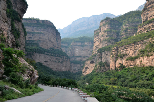 山西太行山大峡谷景区美景PNG透明背景图片，高清摄影素材下载