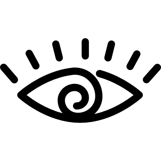 眼睛卡通图标，变种轮廓高清PNG，透明免抠元素，设计素材下载