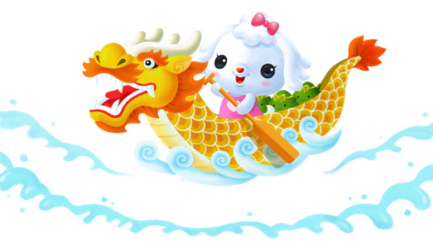 端午节PNG/PSD高清透明图片素材，节日元素设计免费下载