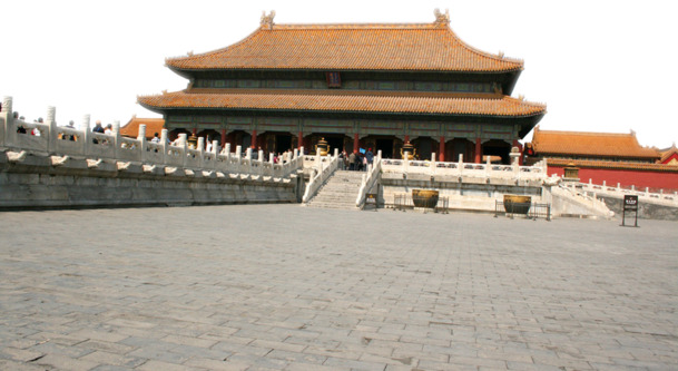 中国风建筑PNG透明图，高清节日元素，国庆设计素材下载