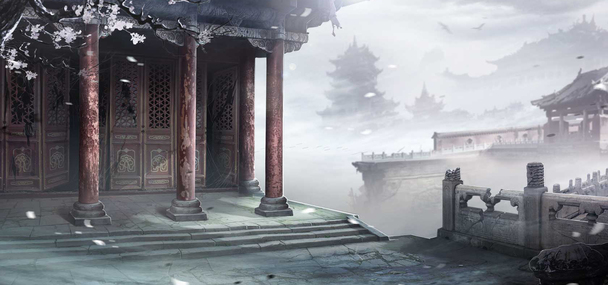 高清动漫背景PNG，透明元素，创意Banner海报设计素材下载