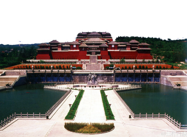 焦作影视城美景PNG透明背景图片，高清摄影素材免费下载