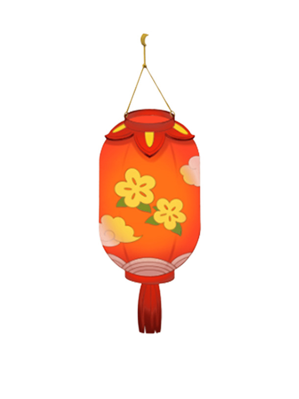 2022虎年新年灯笼喜庆元素，高清PNG透明图片，春节元宵节日设计素材下载