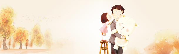唯美温馨淘宝背景图，高清PNG透明素材，创意Banner海报设计下载