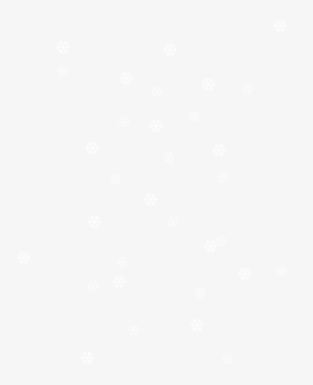 冬季雪花纷飞，高清PNG透明图片，漂浮元素设计素材，免费下载