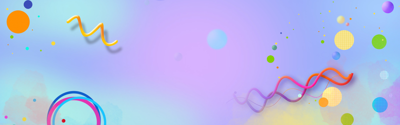 淘宝狂欢节，炫彩几何元素飞溅Banner，JPG/PSD高清素材下载
