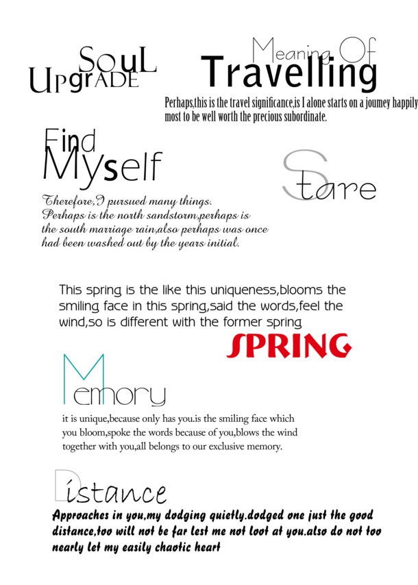 Free HD PNG Transparent Art Fonts with PSD Design Elements for Download