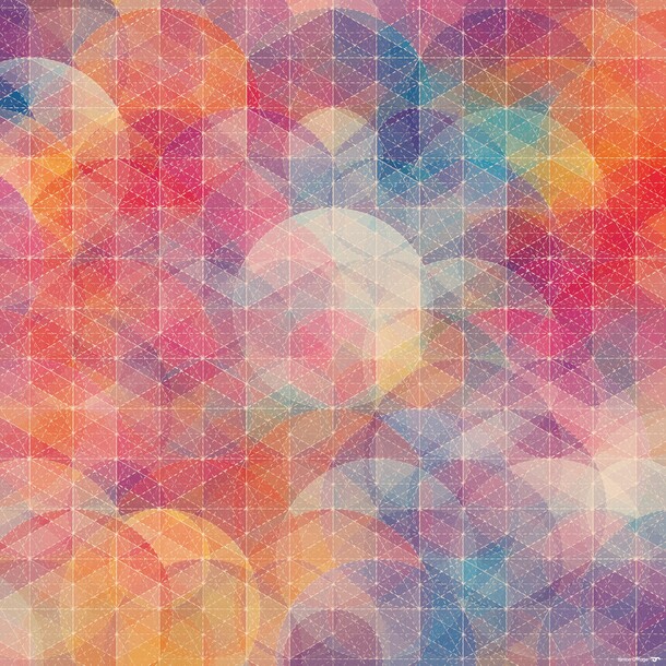 复古圆形花纹PNG透明背景，创意几何/扁平/渐变图片设计素材下载