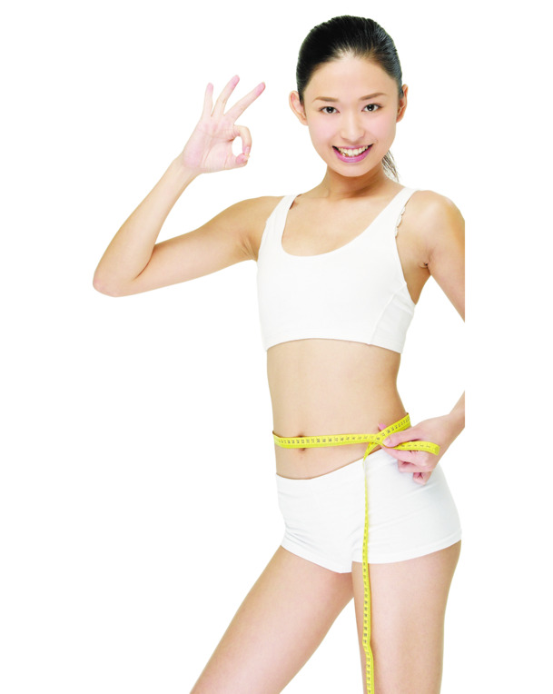 瘦身女性PNG透明图片，高清免扣元素设计素材下载