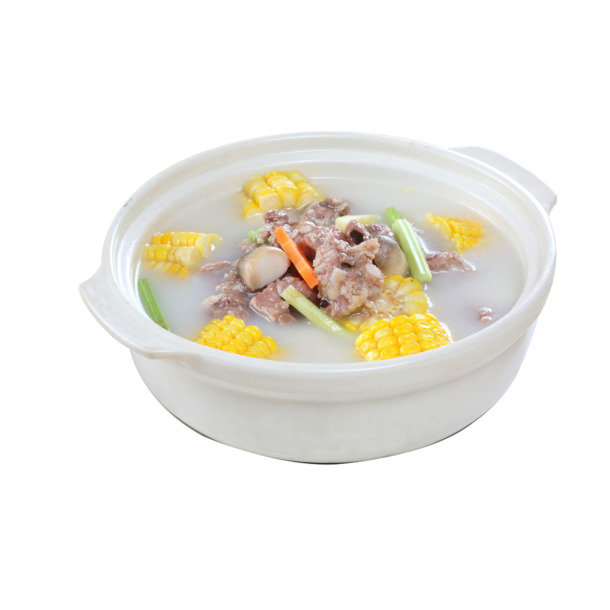 排骨炖玉米高清PNG素材，透明装饰图片，生活用品设计元素免费下载