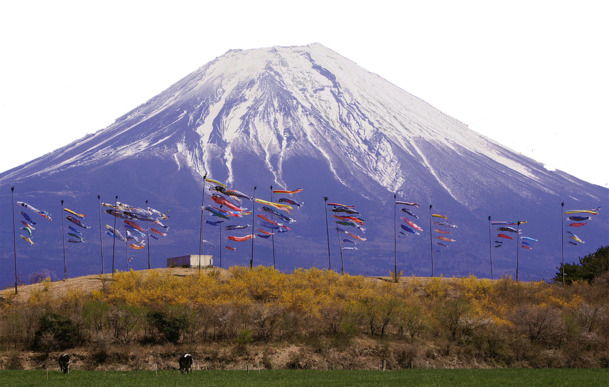富士山高清PNG透明背景图，摄影风景素材，免费下载
