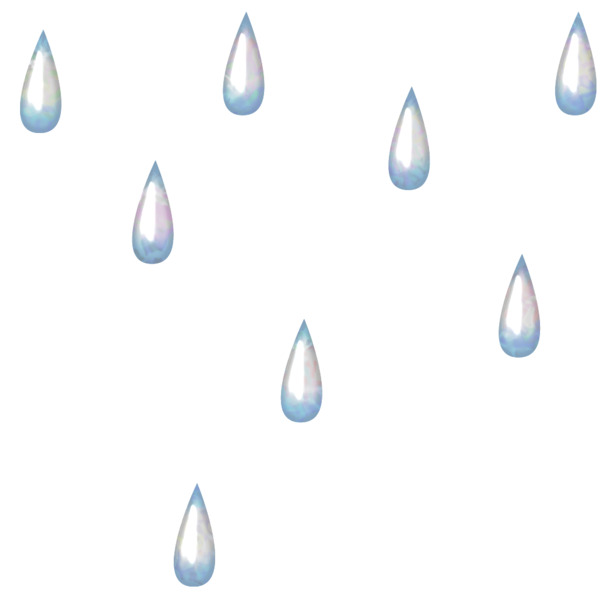 高清PNG雨滴透明图片，漂浮元素及其他设计素材免费下载