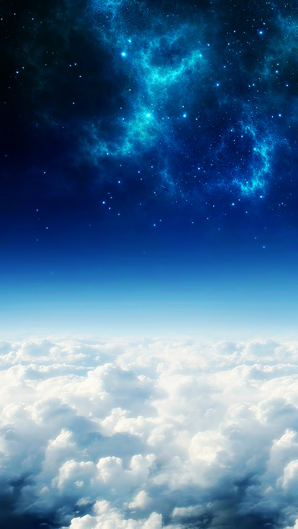 蓝色星空天猫背景PNG透明图片，高清特效装饰元素，设计素材下载