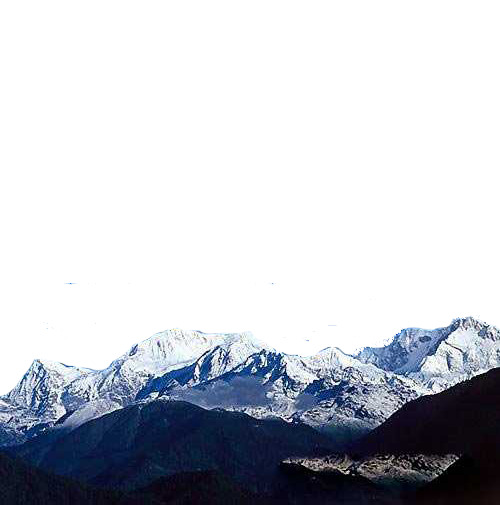 高清PNG透明背景，喜马拉雅山脉拍摄图元素，摄影风景图片设计素材下载