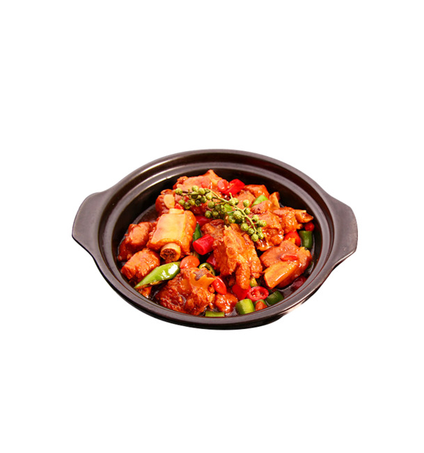 美味黄焖排骨PNG透明图，生活用品装饰元素，高清素材下载