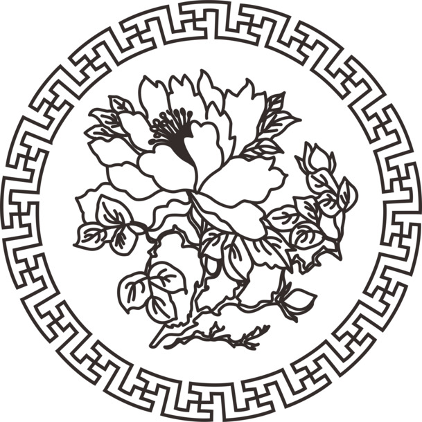 中国传统纹饰素材库，131款高清PNG透明图，国风装饰元素随心下载