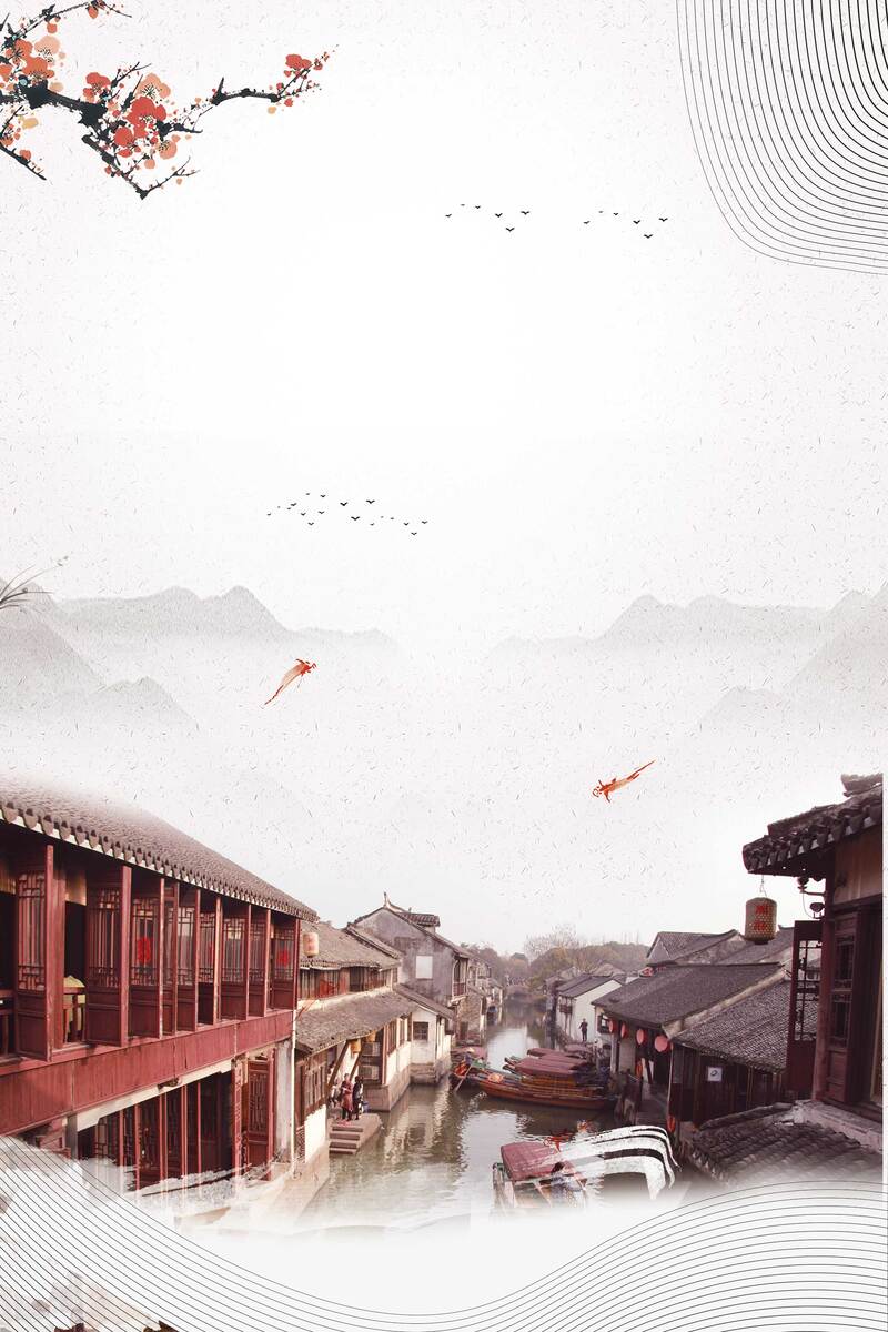 环游世界古镇之旅，精选高清JPG图片素材，另类风格设计下载