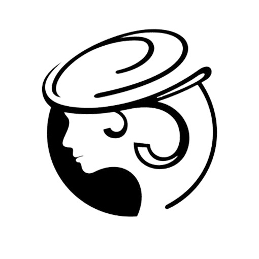 简约女帽美容图标，高清PNG透明免抠元素，下载即用