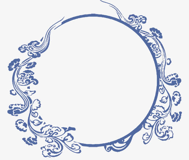 矢量祥云边框PNG透明图片，高清装饰花纹，设计素材免费下载