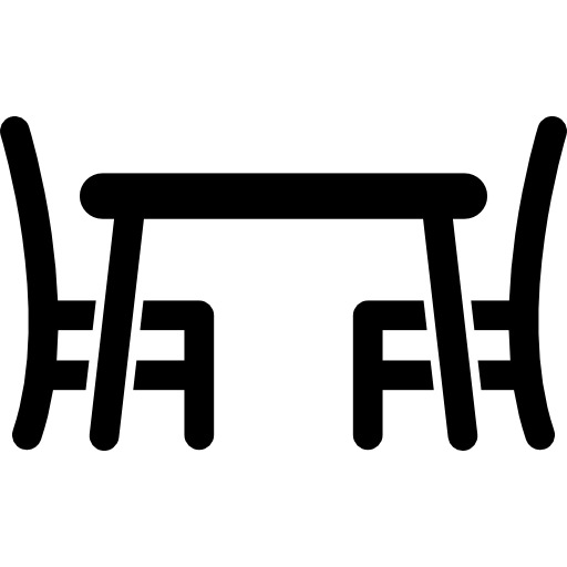 餐桌图标，高清PNG透明免扣元素，设计素材一键下载