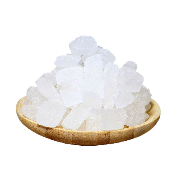 木盘盛放单晶冰糖，高清PNG透明图，生活装饰素材免费下载