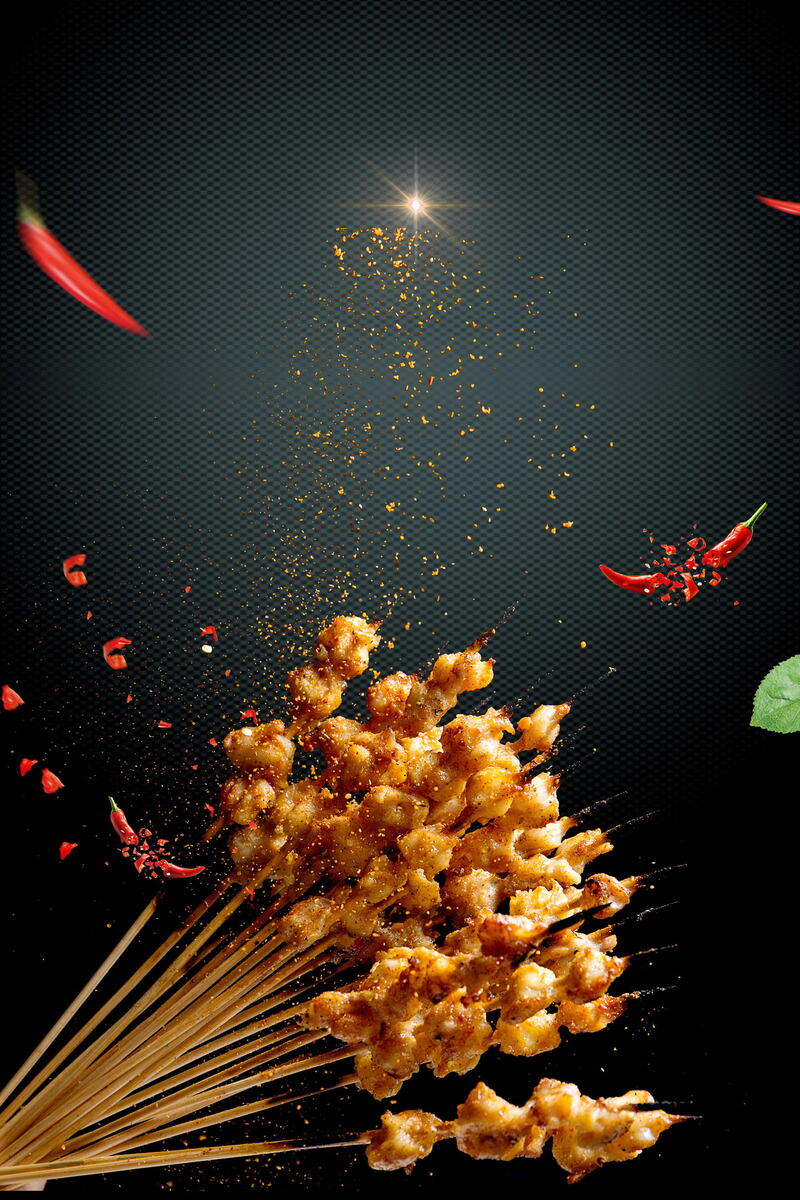 美食烧烤撸串大排档PSD高清素材，另类JPG图片及其他设计元素下载