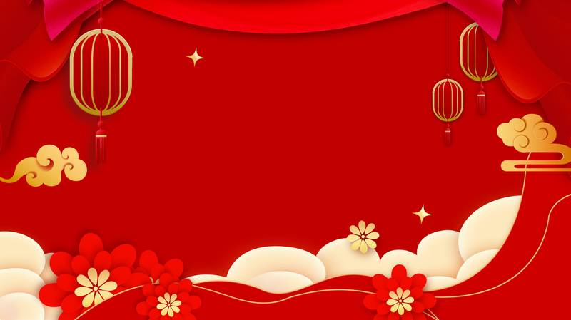 复古中国风新年红灯笼高清JPG背景图片素材免费下载