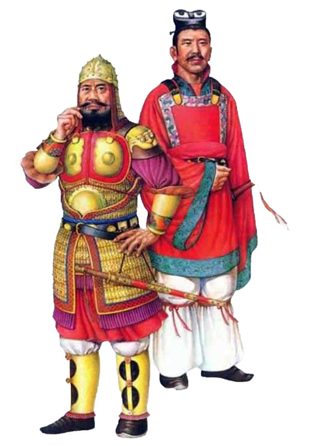 古代军队PNG透明图，节日元素及设计素材高清下载