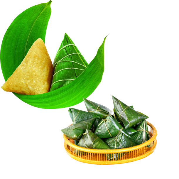 端午节粽子PNG透明图，高清PSD设计素材免费下载