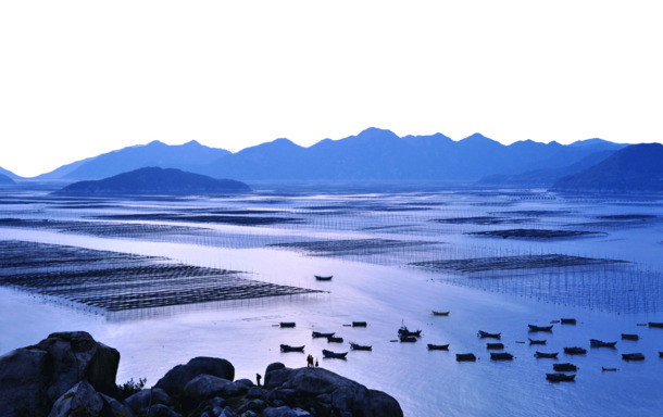 霞浦景区绝美风光，高清PNG透明背景摄影素材，一键下载设计新灵感
