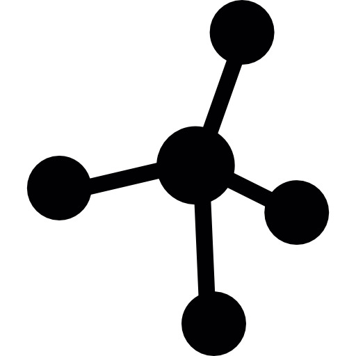 原子分子PNG图标，高清透明免抠素材，一键下载设计元素