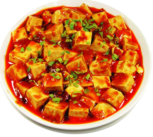 麻婆豆腐PNG透明图，生活装饰元素，高清素材下载
