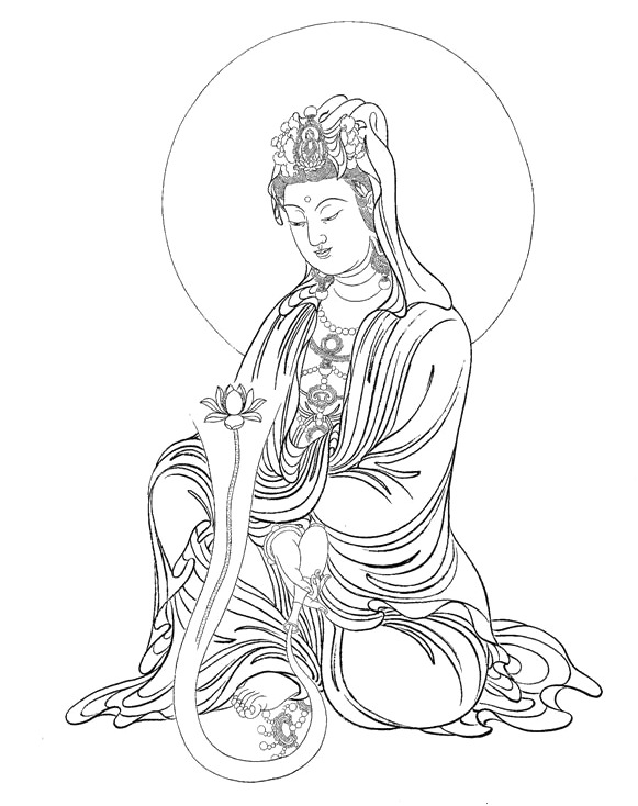 佛像PNG透明图，高清中国风装饰元素，设计素材免费下载