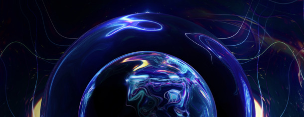 创意紫色光效抽象梦幻PNG透明背景，高清图片设计素材下载