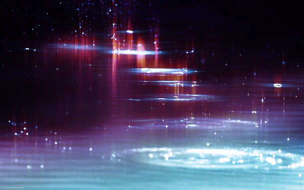 星光涟漪抽象梦幻PNG透明海报背景，高清下载设计素材