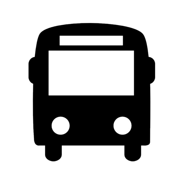 免费下载，高清PNG透明公交车图标素材，免抠元素，设计无忧