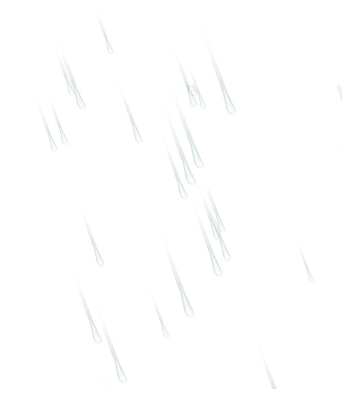 高清雨水PNG透明素材，漂浮元素+PSD设计资源，免费下载