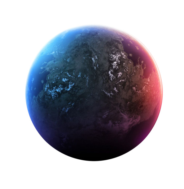 星球手绘PNG透明免扣素材，高清下载，设计元素丰富