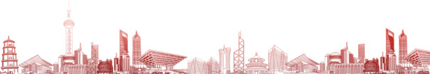 超大宽幅镂空城市线条PNG透明图，高清免扣装饰元素，一键下载设计素材