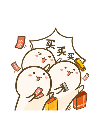 疯狂购物盛宴，动物PNG透明图集，漂浮花瓣元素，高清设计素材下载