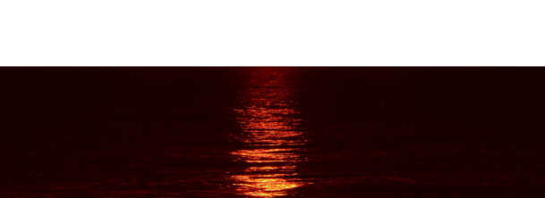 傍晚海平面高清PNG透明背景，摄影风景素材下载